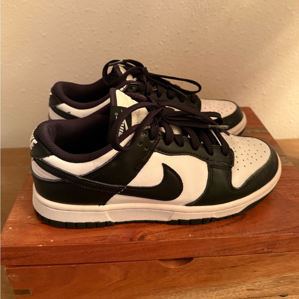 Nike Panda Dunks Black and White Low-Top Sneakers